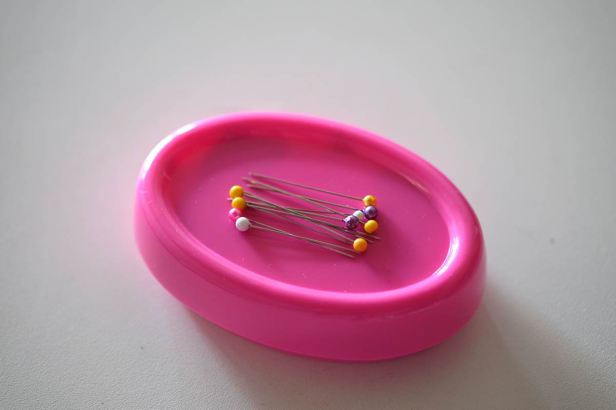 Hot Pink Magnetic Pin Holder